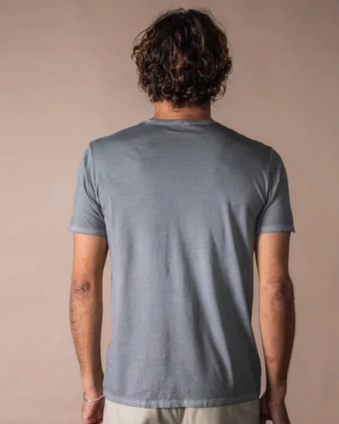 Camiseta Bjovuit Grey Washed