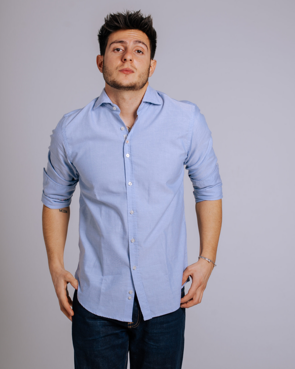 Bjovuit Sitges 06 Light Blue Shirt