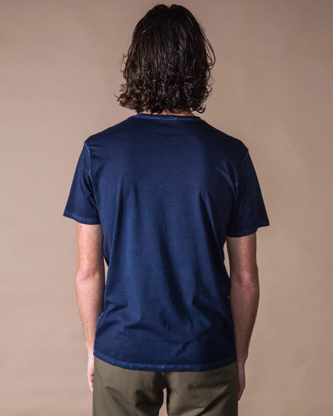 Camiseta Bjovuit Marine Washed