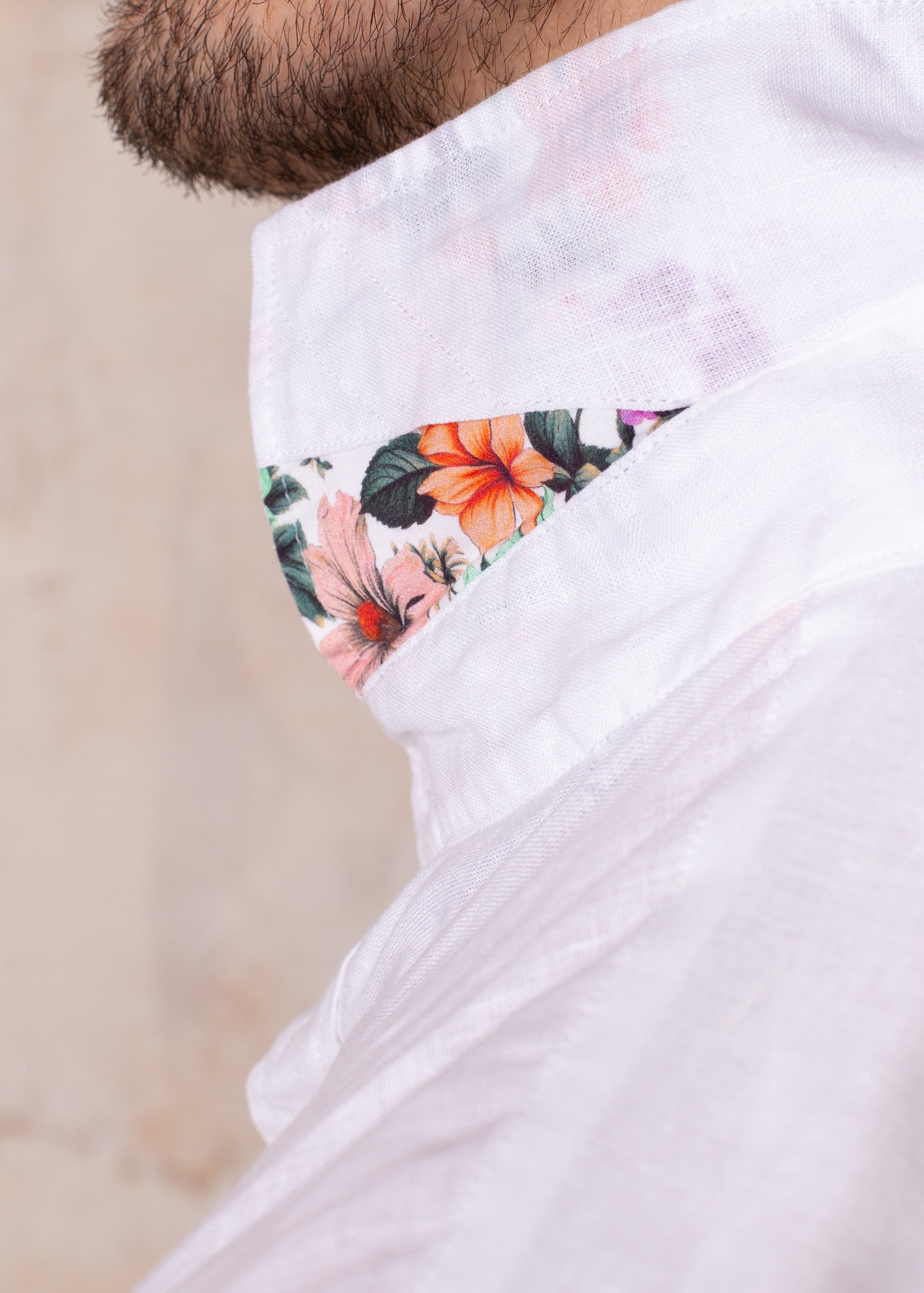 Camisa Bjovuit Formentera 01 Lino Blanca