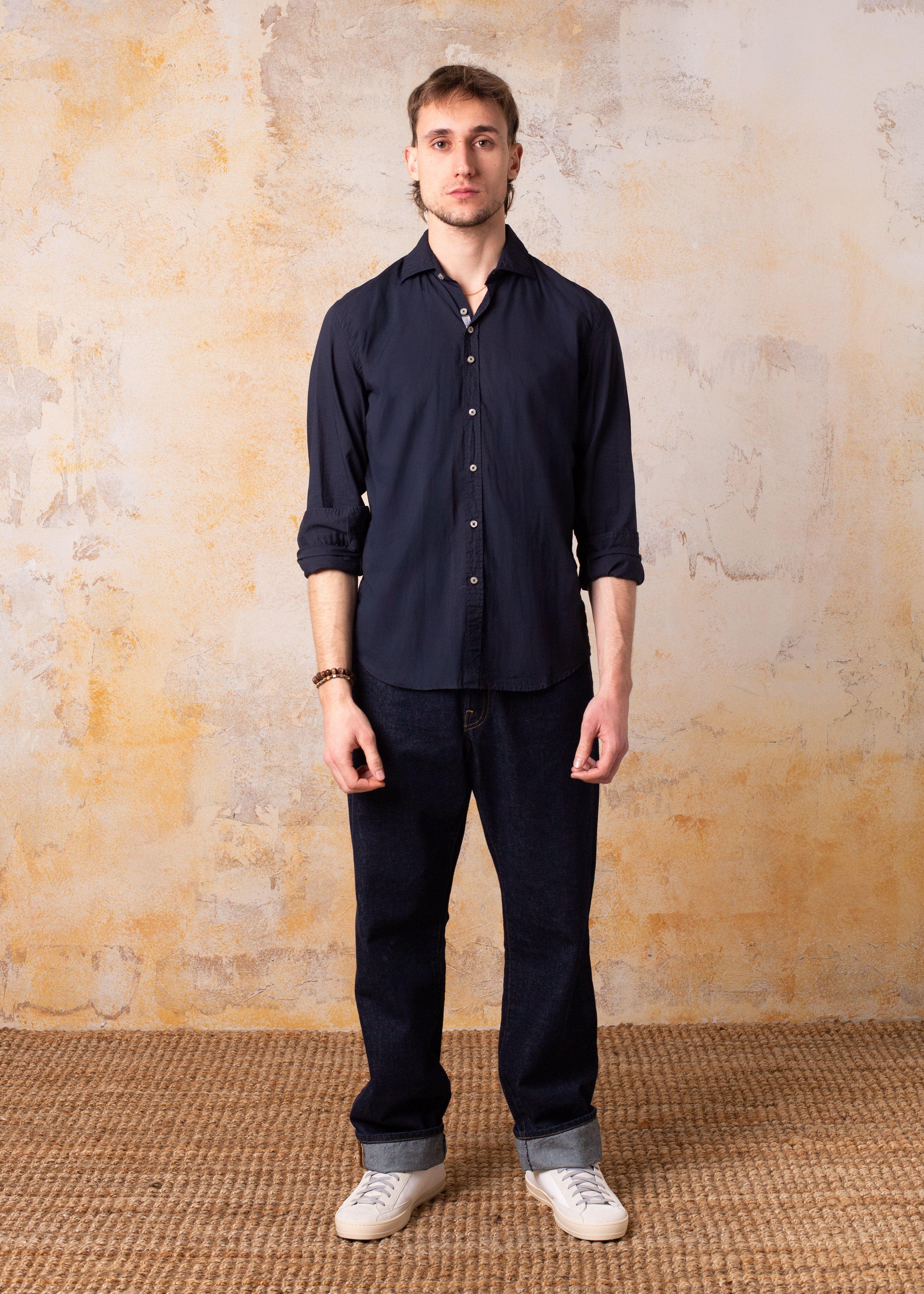 Camisa Bjovuit Cadaqués 07 Navy