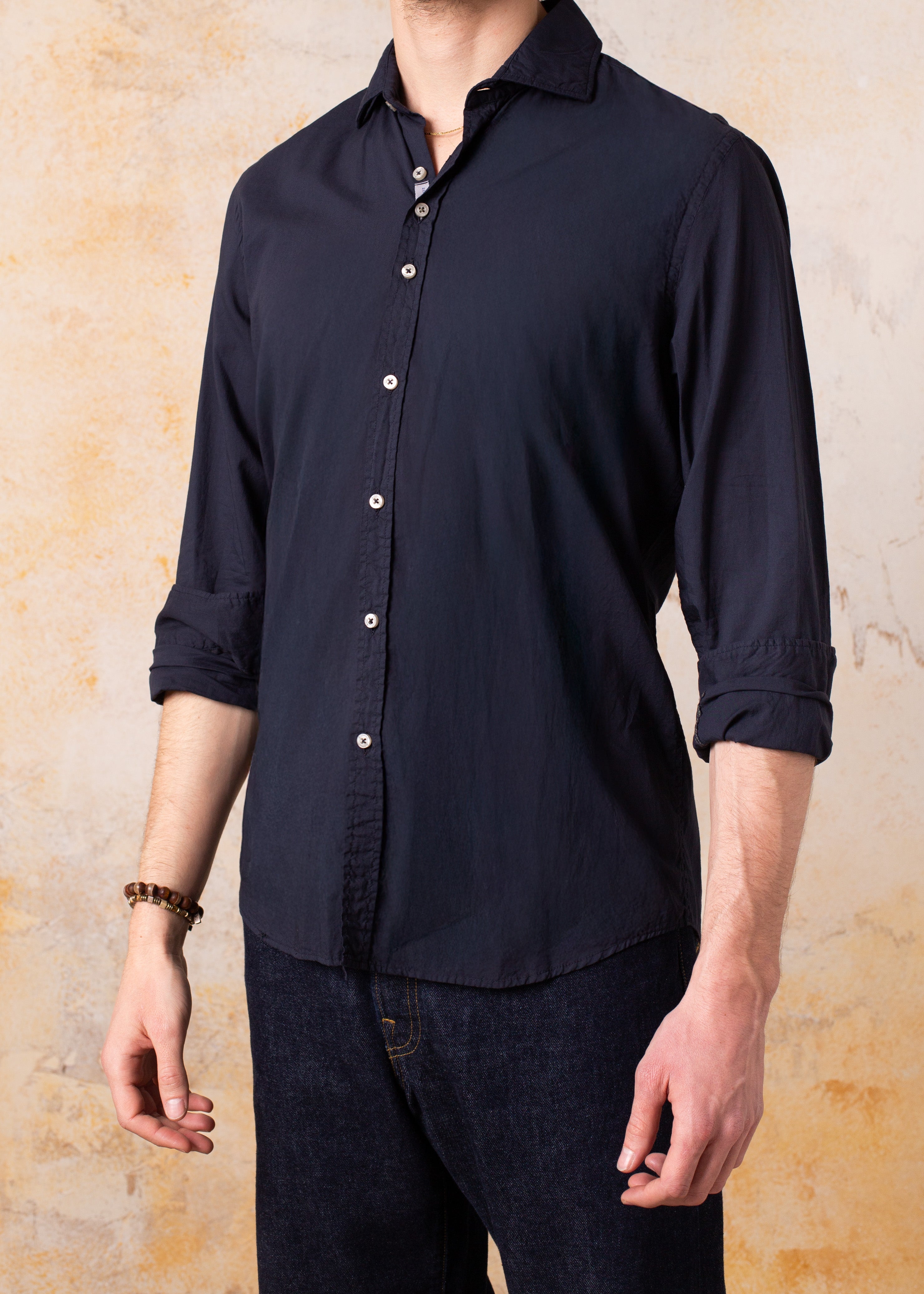 Camisa Bjovuit Cadaqués 07 Navy