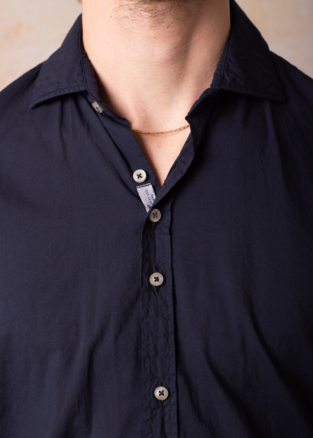 Camisa Bjovuit Cadaqués 07 Navy