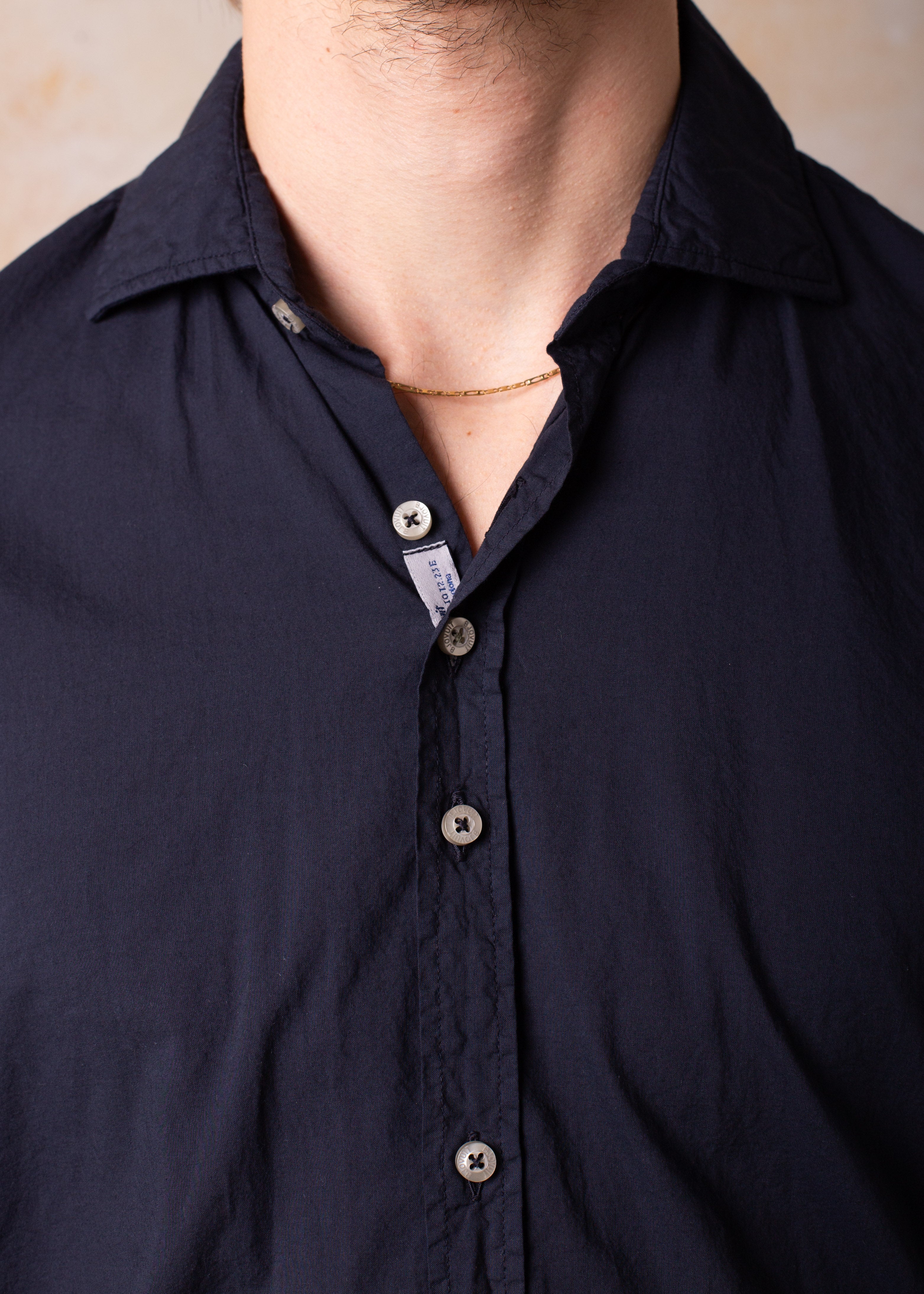 Camisa Bjovuit Cadaqués 07 Navy