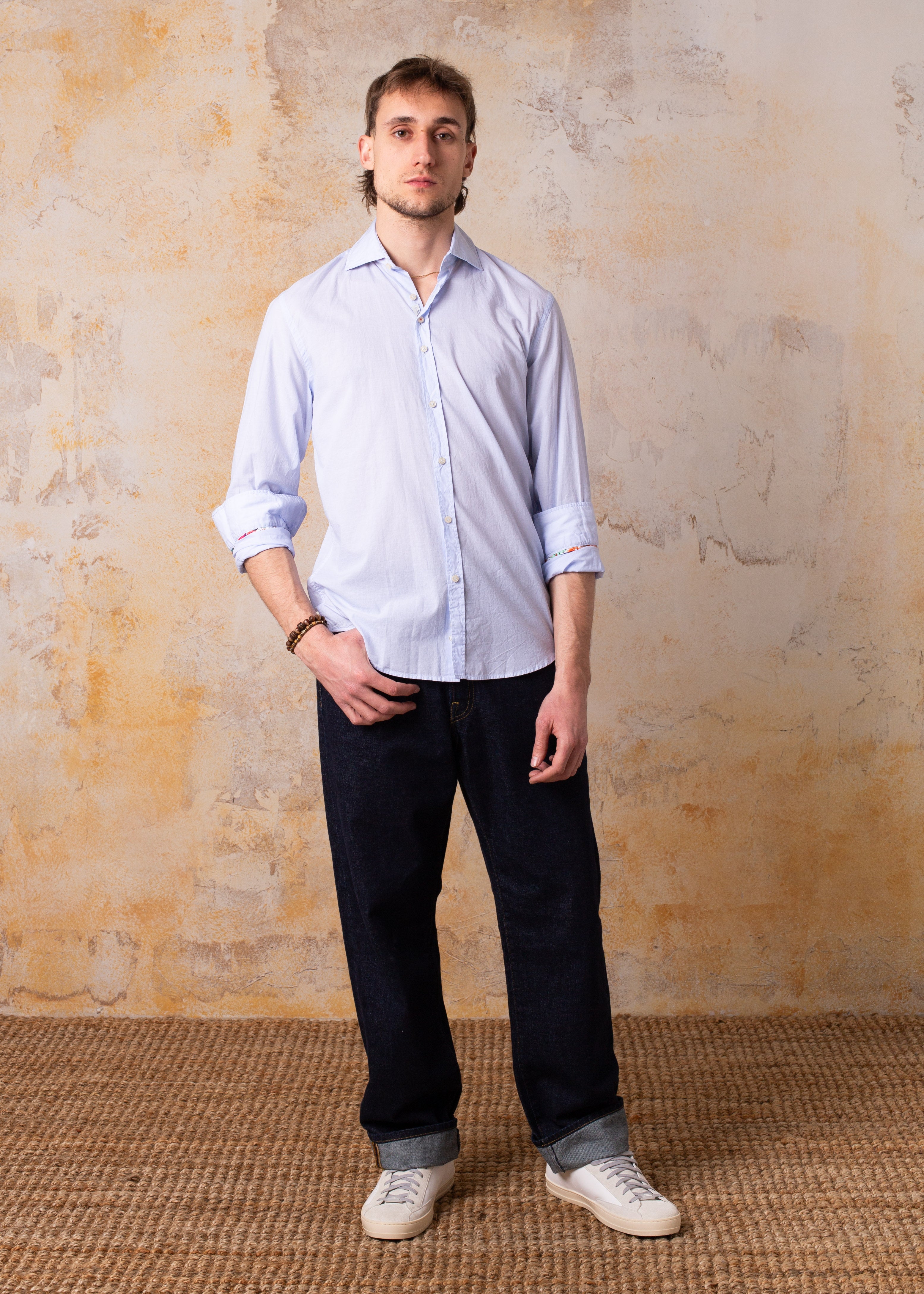 Camisa Bjovuit Cadaqués 03 Azul Cielo