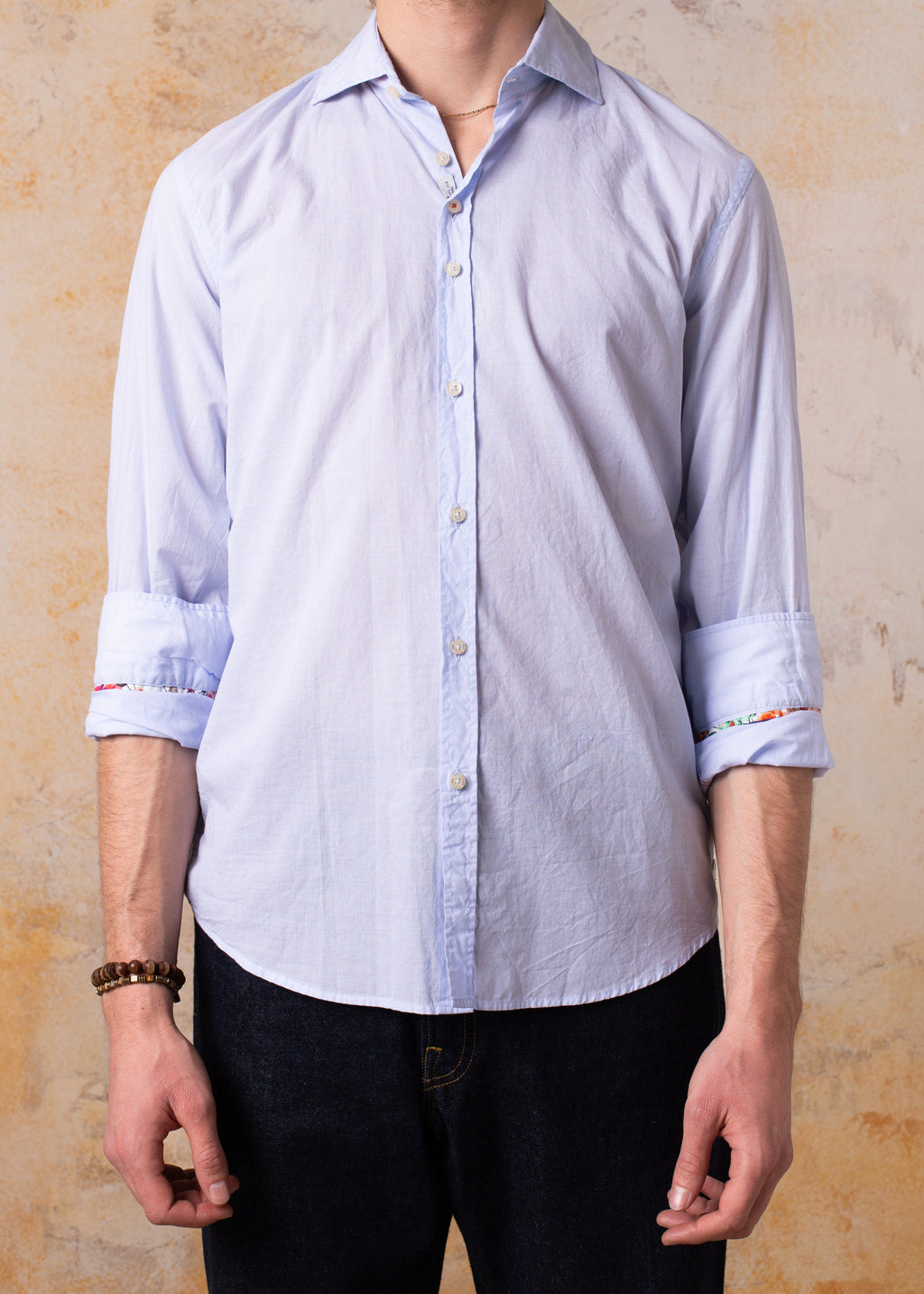 Camisa Bjovuit Cadaqués 03 Azul Cielo