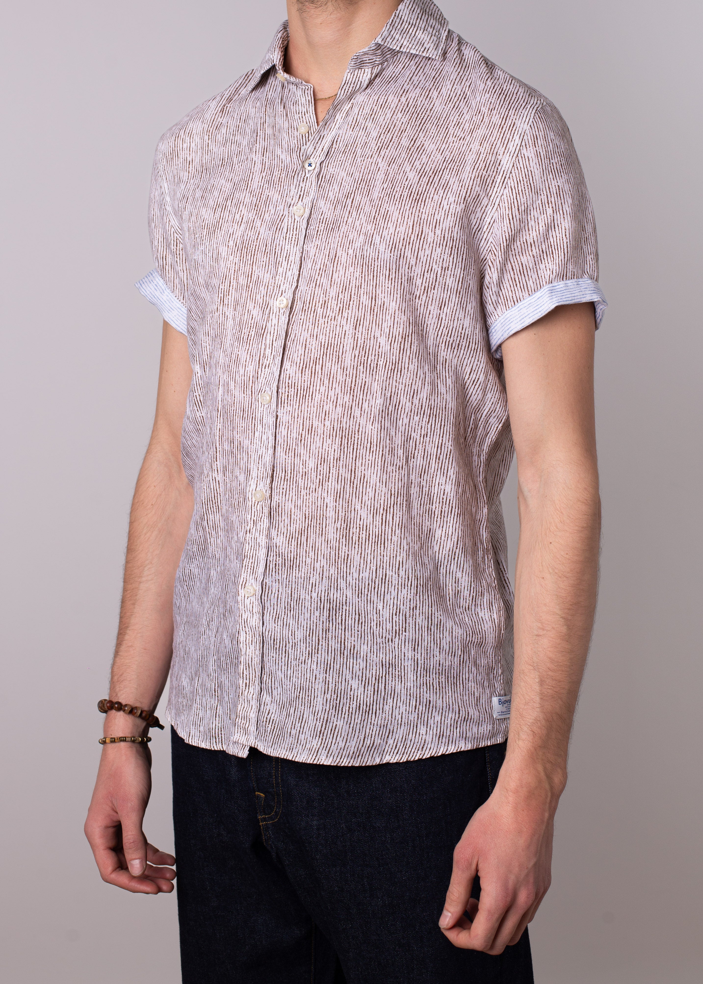 Camisa Bjovuit Manga Corta Begur 05