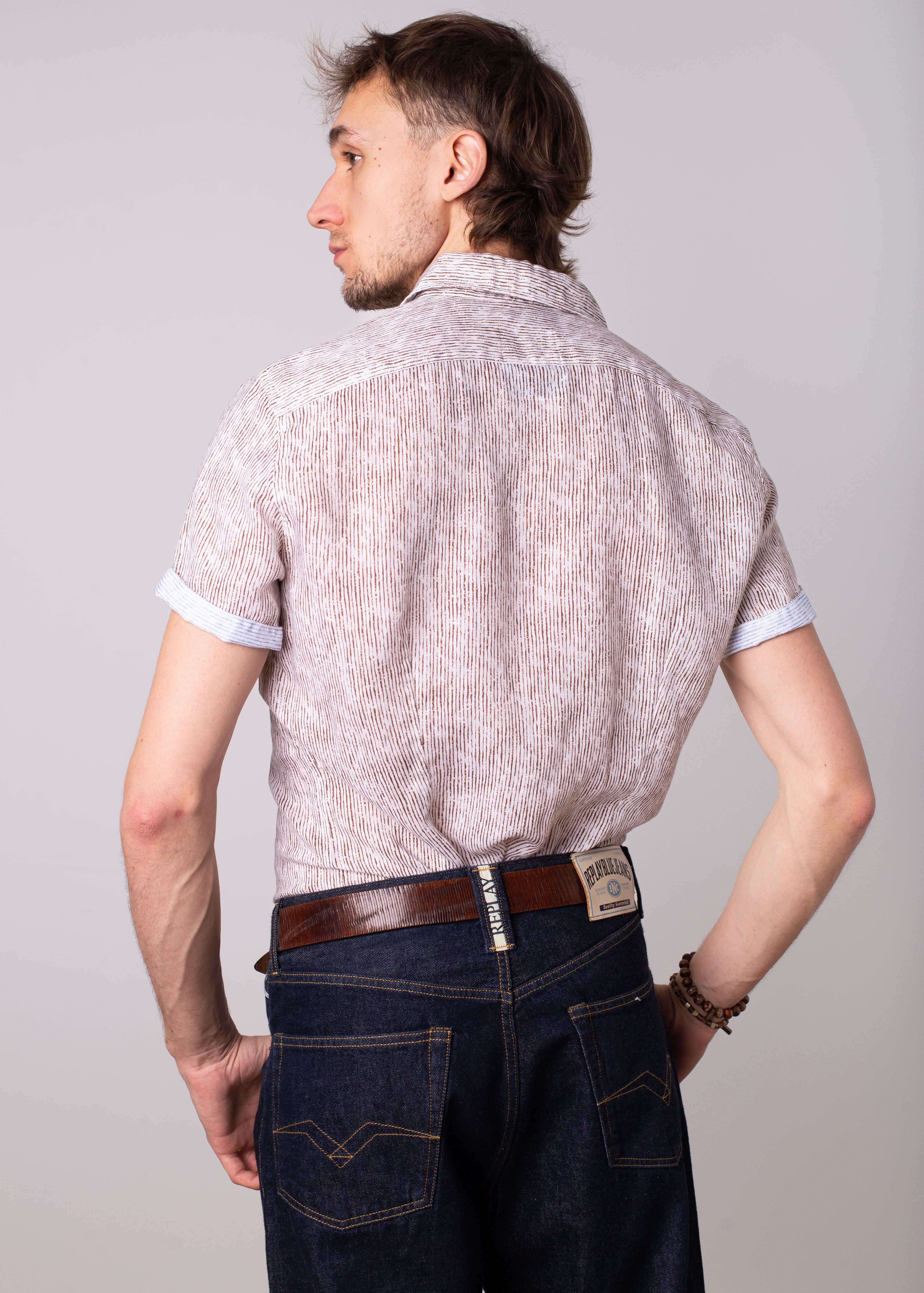 Camisa Bjovuit Manga Corta Begur 05