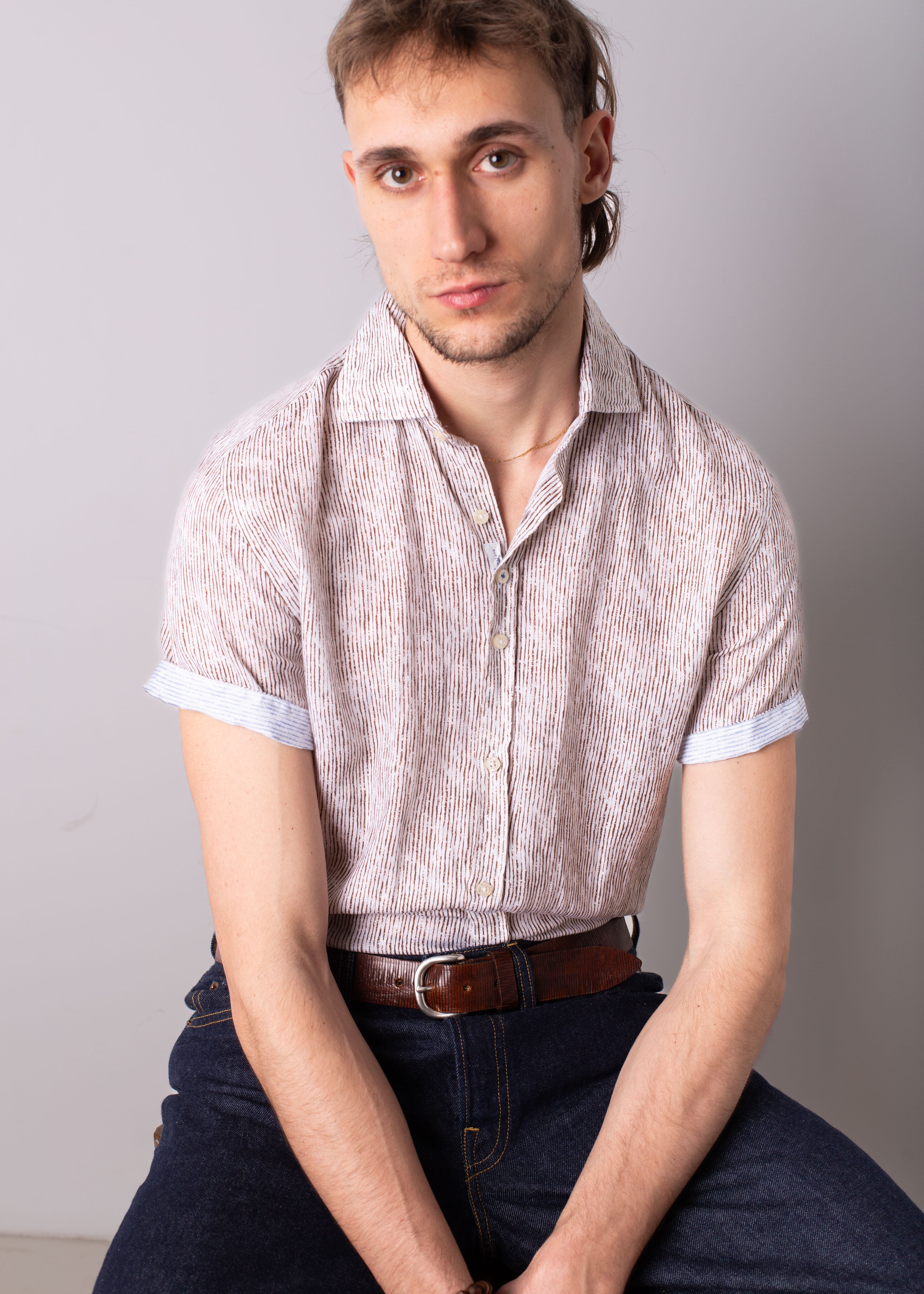 Camisa Bjovuit Manga Corta Begur 05