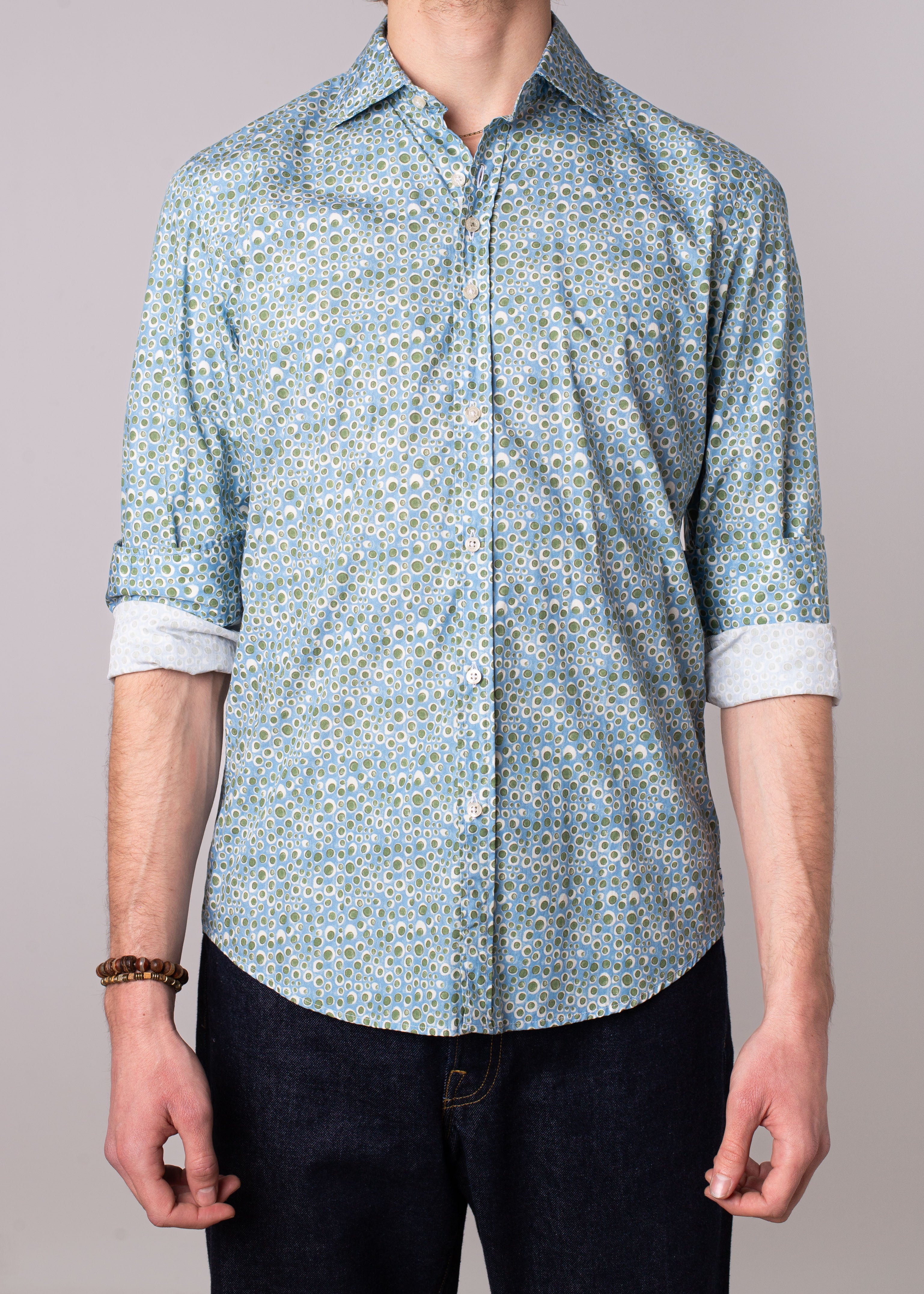 Camisa Bjovuit Blanes 06 mini dibujo