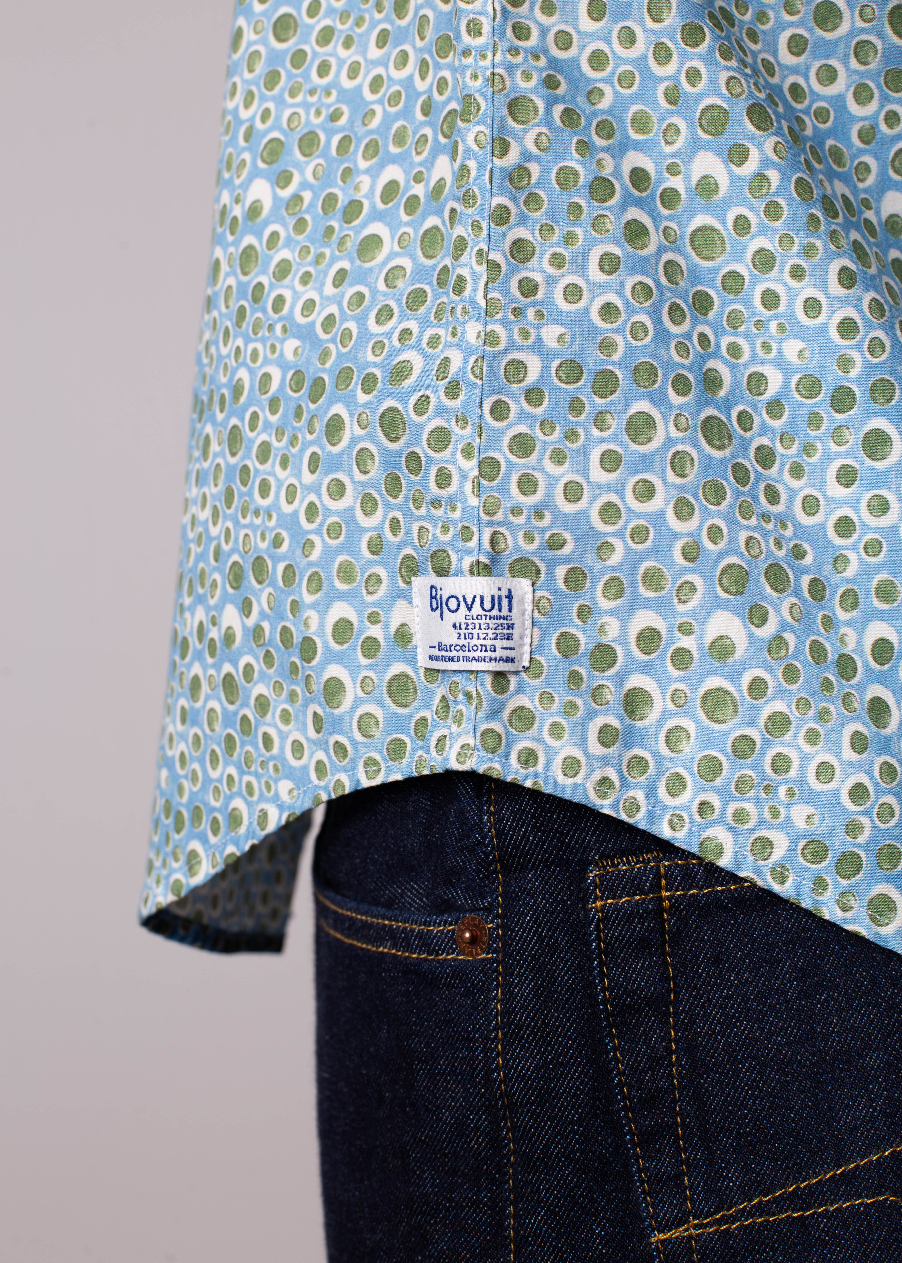 Camisa Bjovuit Blanes 06 mini dibujo