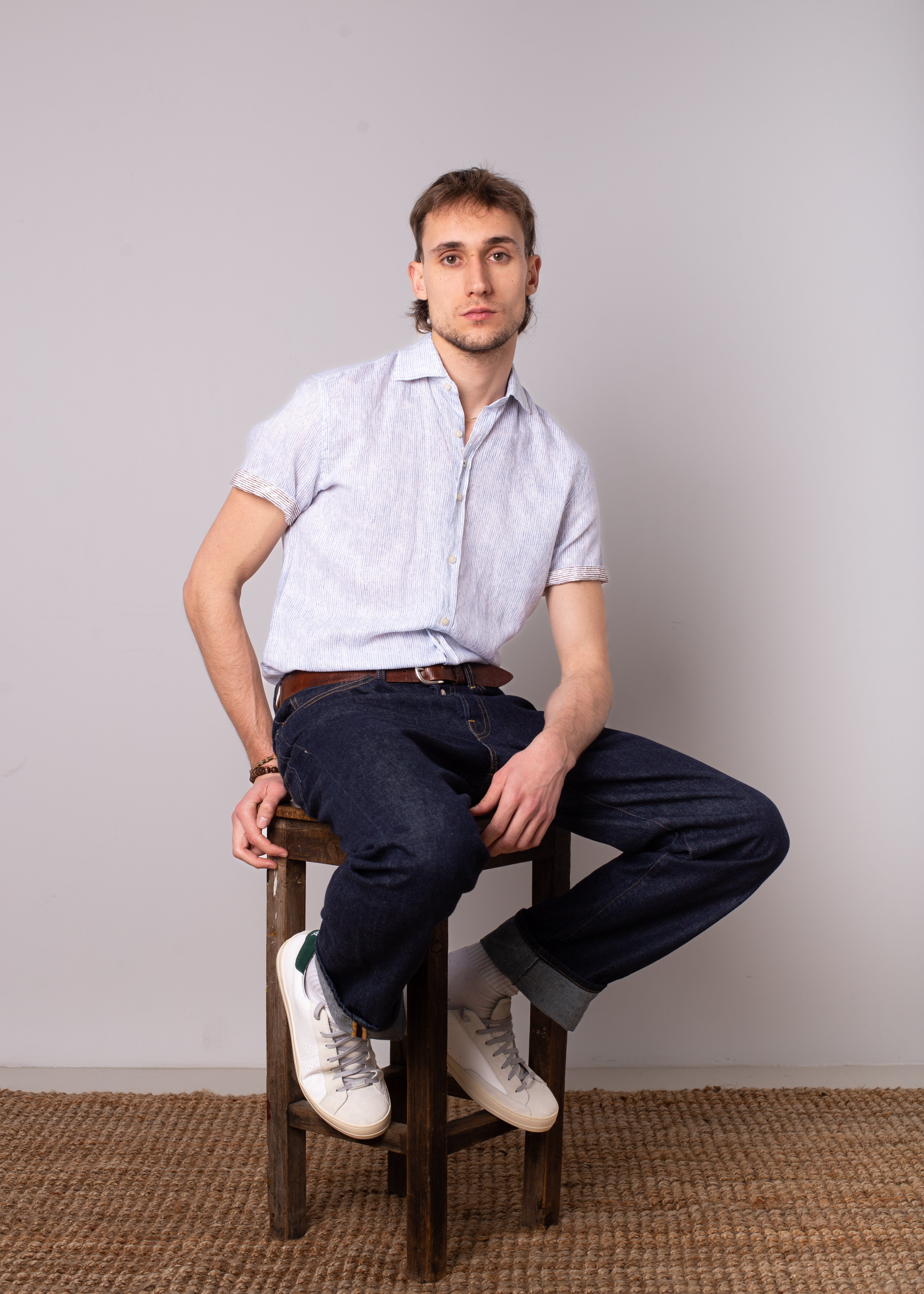 Camisa Bjovuit Manga Corta Begur 04