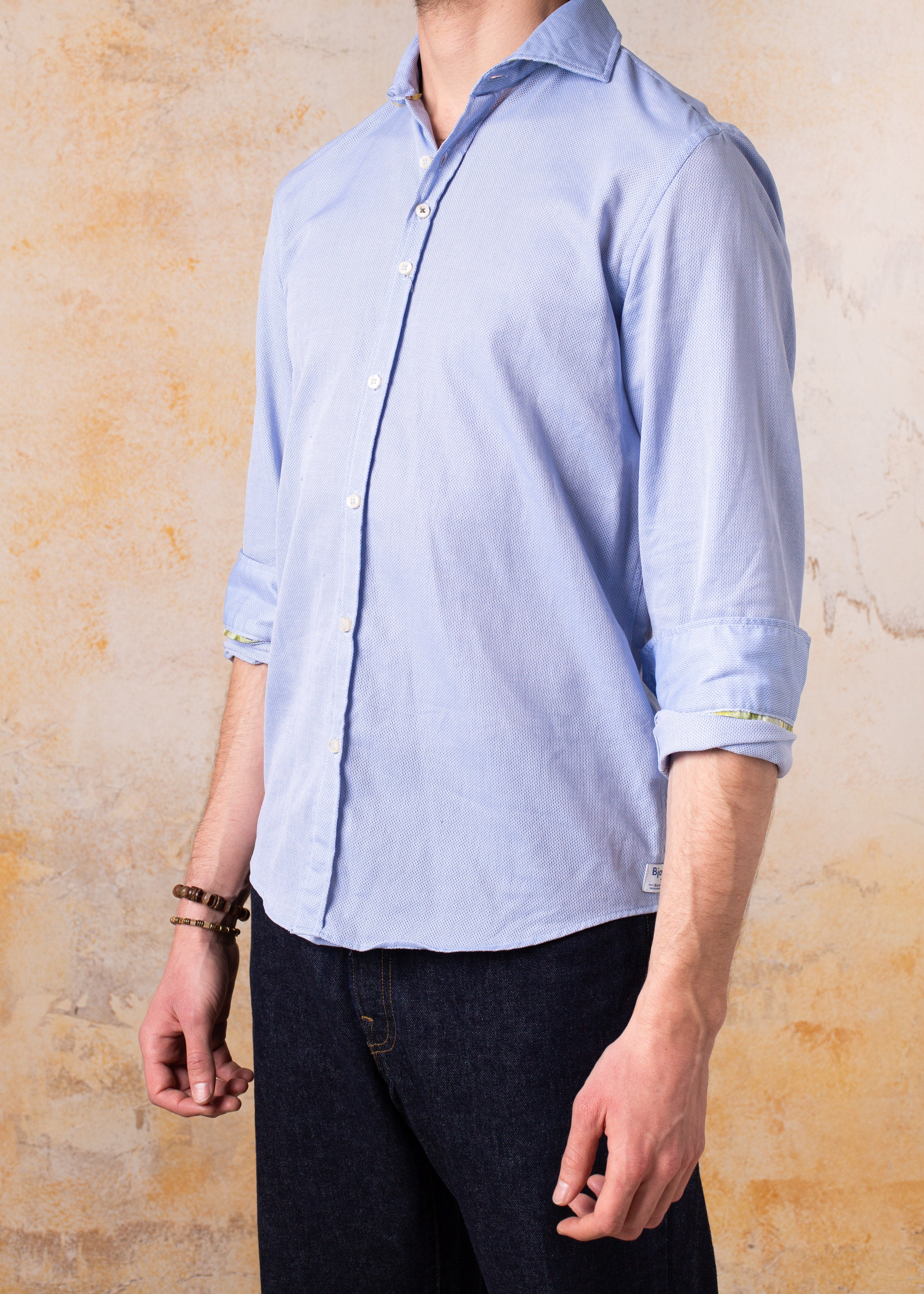 Camisa Bjovuit Blanes 03 Azul